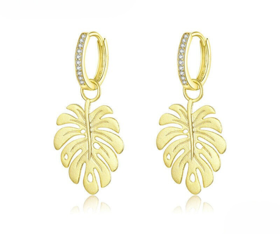 Aretes Hoja de Palma