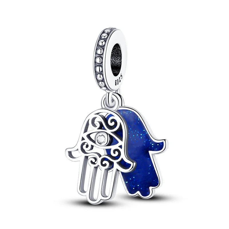 Abalorio Mano azul Fatima