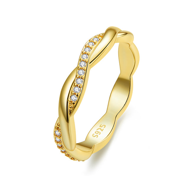 Anillo Trenza