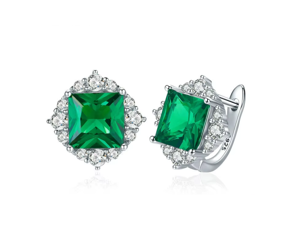 Aretes Classic Verde