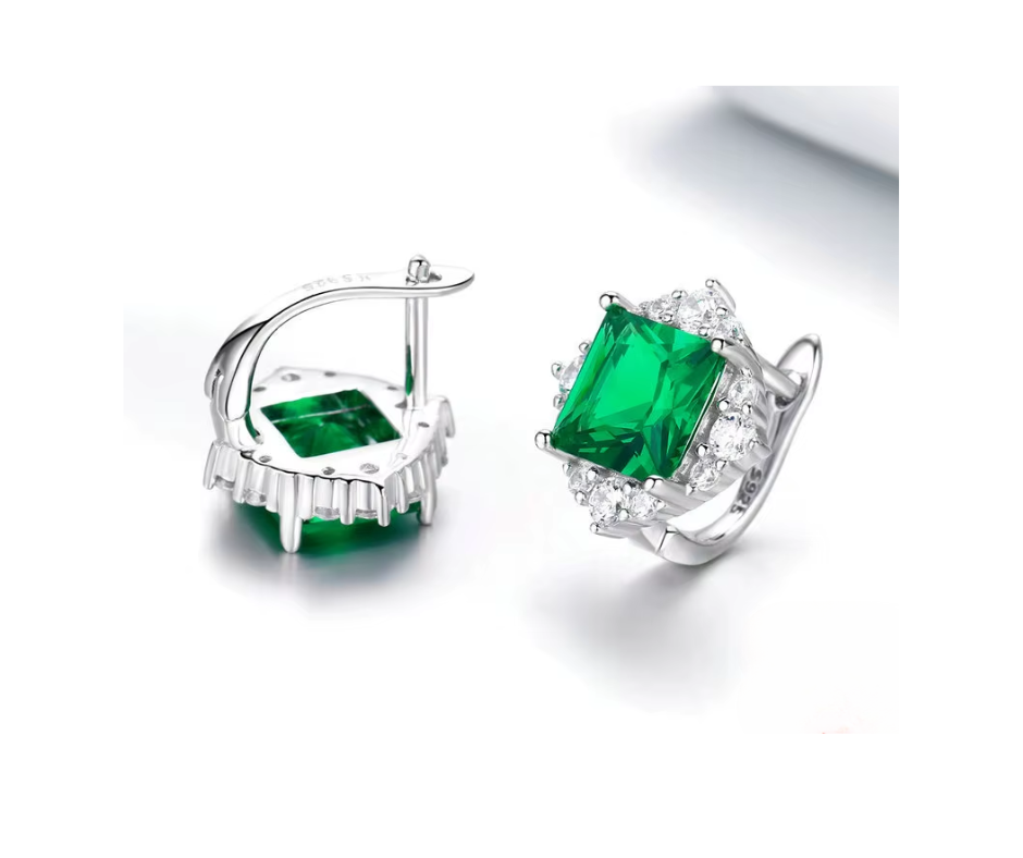 Aretes Classic Verde