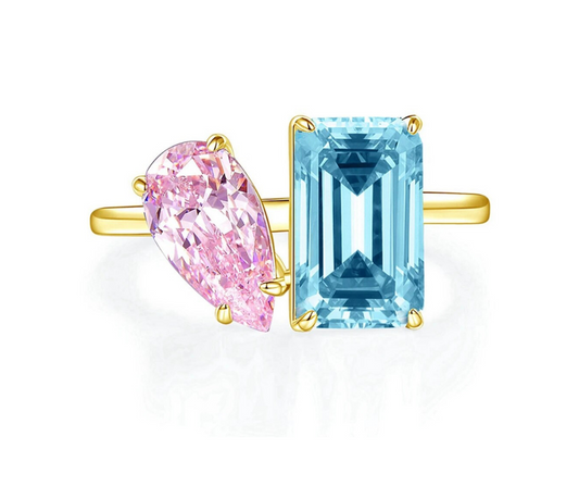 Anillo Gota Esmeralda
