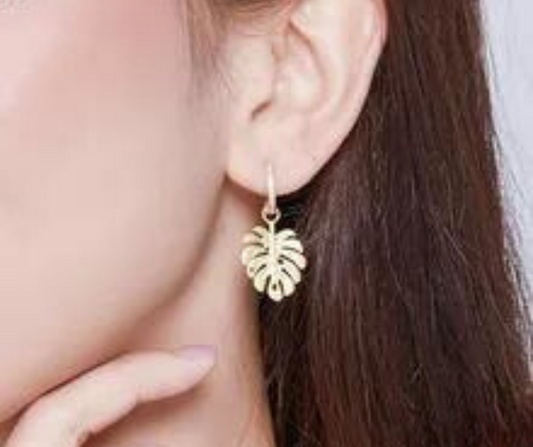 Aretes Hoja de Palma