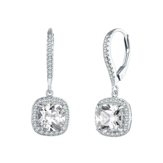Aretes con Dije Cushion