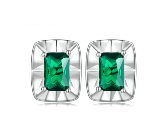 Aretes Seventy Esmeralda