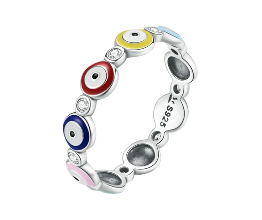Anillo Ojos Multicolor