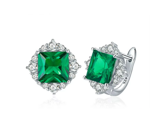 Aretes Classic Verde