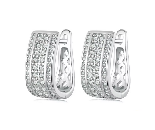 Aretes cuadrados indu