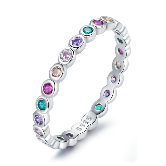 Anillo Sinfin Multicolor tenis
